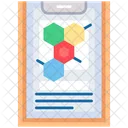 Clipboard Cell Chemistry Icon