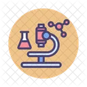 Science Research Physics Microscope Icon