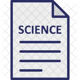 Science sheet  Icon