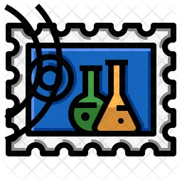 Science Stamp  Icon