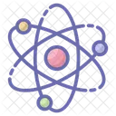 Atom Molecule Science Symbol Icon