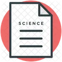 Scientific Document Note Icon