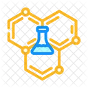 Scientific Molecular Structure Icon