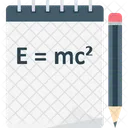 Emc 2 Scientific Formula School Board Icon