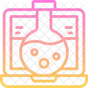 Scientific Chemistry Flask Icon