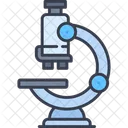 Scientific Microscope Laboratory Icon