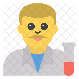 Scientist Emoji Icon