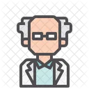Professor Scientist Doctor Icon