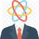 Scientist Atom Nuclear Icon