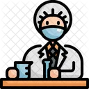 Scientist Scientific Laboratory Icon