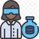 Scientist Analytical Science Icon
