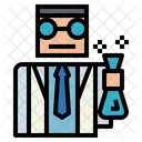 Scientist Man Lab Icon