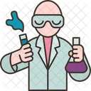 Scientist Chemist Researcher Icon
