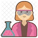 Scientist Female  Icon