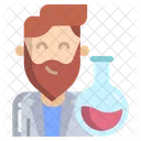 Scientist Man Male Scientist Doctor Research Icon