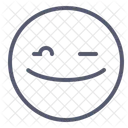 Scintillement Visage Emot Icône