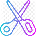 Scissor Cut Cutting Icon