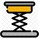 Scissor Lift Aerial Icon