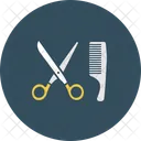 Scissor Barber Hair Icon