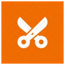 Scissor Discount Coupon Icon