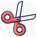 Scissor Cut Sewing Icon