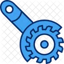 Scissor Cut Cutter Icon