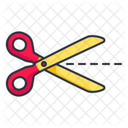 Scissor Cut  Icon