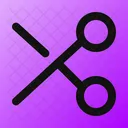 Scissor Cut Cutting Icon