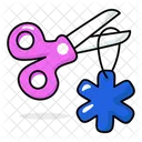 Surgery Scissors Health Icon