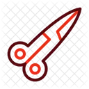 Scissor Cut Cutting Icon