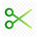 Scissor Cut Cutting Icon
