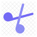 Scissor Cut Cutting Icon