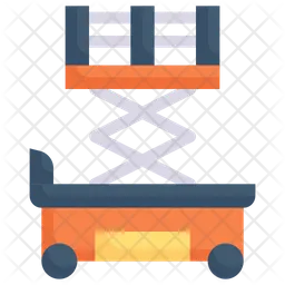 Scissor Lift  Icon