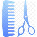 Scissors And Comb Scissors Comb Icon