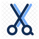 Scissors Cutting Barbershop Icon
