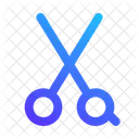 Scissors Cutting Barbershop Icon