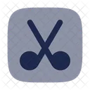 Scissors Square Scissors Cutting Icon