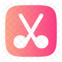 Scissors Square Icon