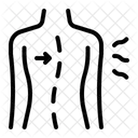 Scoliosis Injury Spine Icon