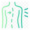 Scoliosis Injury Spine Icon