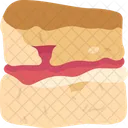 Scone Bread Jam Icon