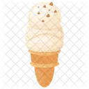 Scoop Cone Waffle Icon