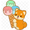 Scoop Ice Cream Frozen Icon