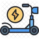 Scooter Vehicle Electric Icon