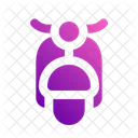Scooter Vespa Motorcycle Icon