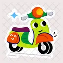 Scooter Scooter Travel Vespa Bike Icon