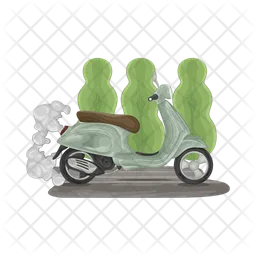 Scooter  Icône