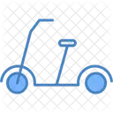 Kick Scooter Transporte Transporte Icon