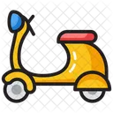 Scooter Bike Transport Icon