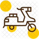 Scooter Vehicle Ride Icon
